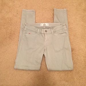 ⚡️Light Grey Hollister Jeans