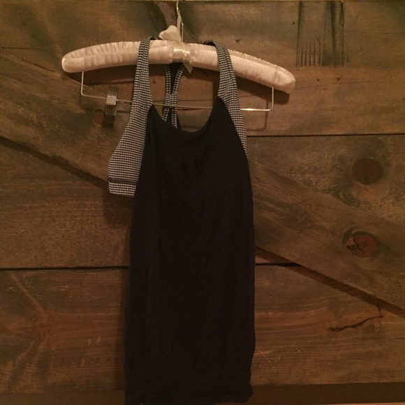 lululemon athletica Tops - navy lulu tank top