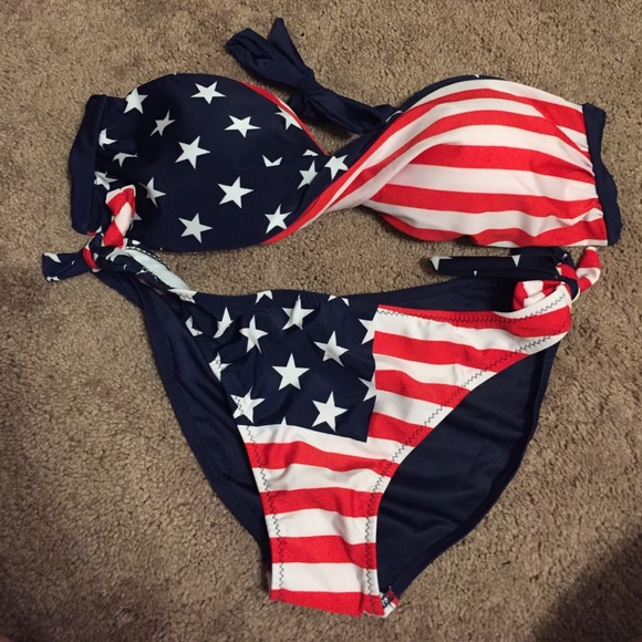 ⚠️SUPER CHEAP⚠️4th of July Bikini❤️◻️💙🇱🇷