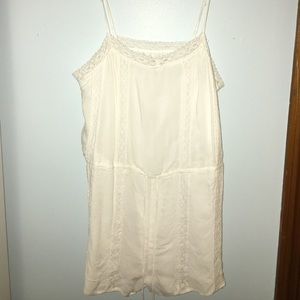 White Lace Romper
