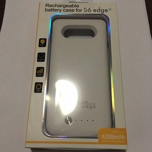 Battery case for Samsung S6 Edge +