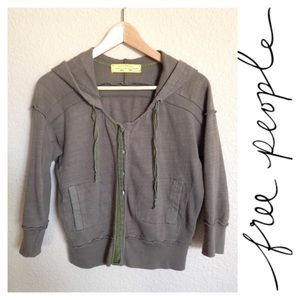 ⛔️SOLD⛔️ Free People Button Down Hoodie
