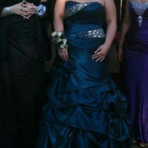 Dresses - Blue mermaid corset prom dress Dresses - Blue mermaid corset prom dress