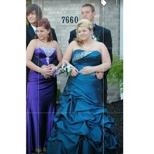 Dresses - Blue mermaid corset prom dress Dresses - Blue mermaid corset prom dress