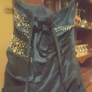 Dresses - Blue mermaid corset prom dress Dresses - Blue mermaid corset prom dress