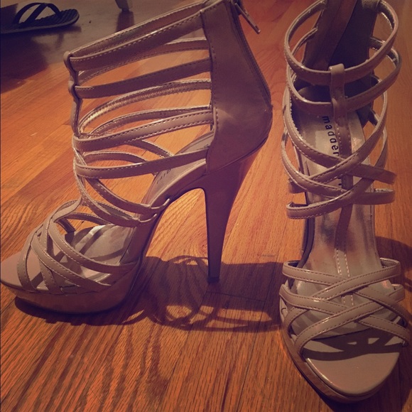 Madden girl exotic nude heels