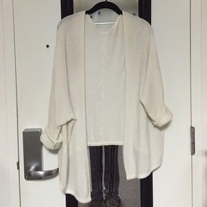 White Cardigan