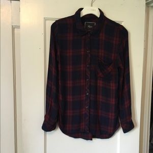 Rails plaid flannel