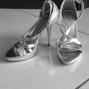 Sexy Silver Sandals