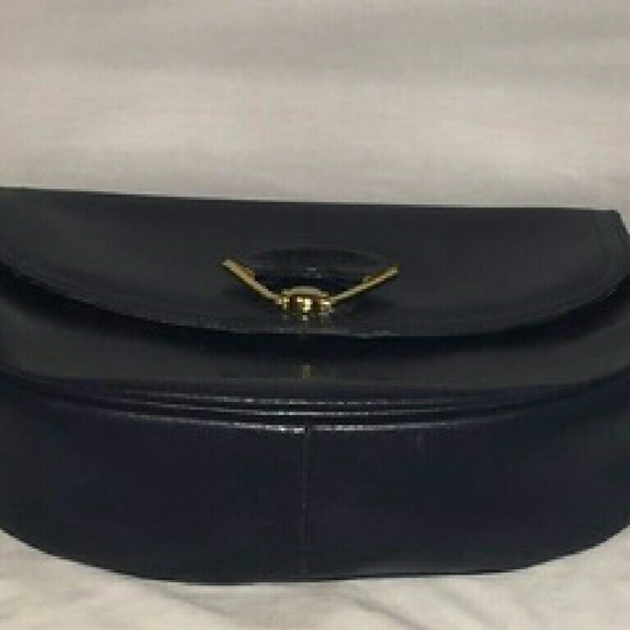 EMILIO PUCCI:NAVY LEATHER CROSSBODY 🔥 - Picture 3 of 4