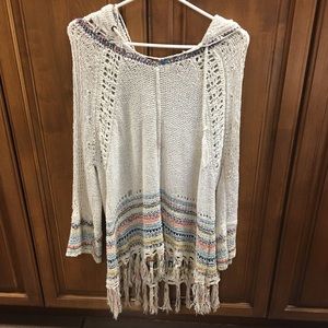 Free people throw over