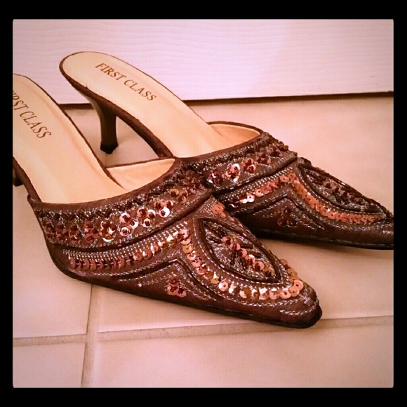 Beaded heels