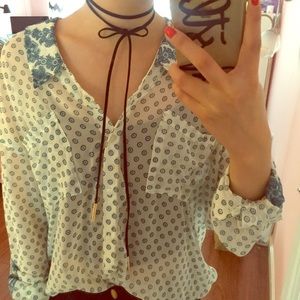 Layered Multi Way Black Suede Choker Necklace