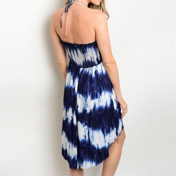 Gorgeous! Hi lo tie dye halter top dress! ⚡️ ⚡️ - Picture 2 of 4