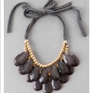 Francesca's Katrina Beaded Teardrop necklace