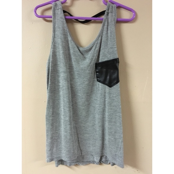 Grey tank top
