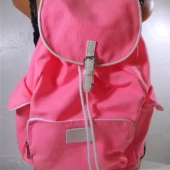 Victoria's Secret PINK Hot Pink Backpack.
