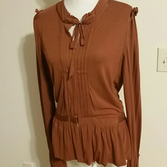 Buffalo David Bitton Tops - Buffalo David Bitton beautiful top in Terra Cotta