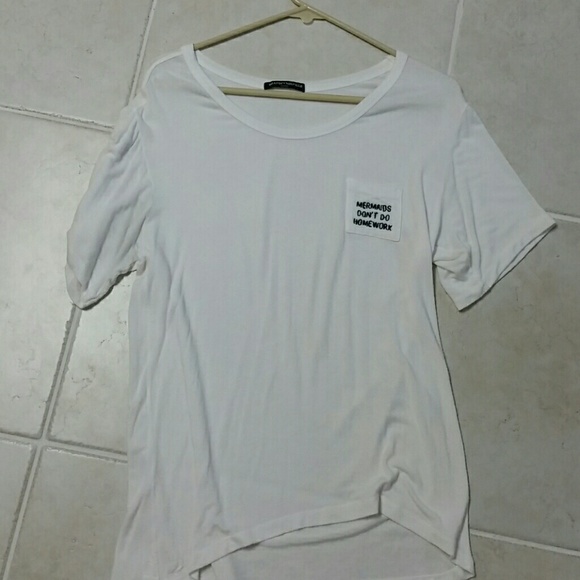 RARE! Brandy Mermaids Don't do Homework shirt