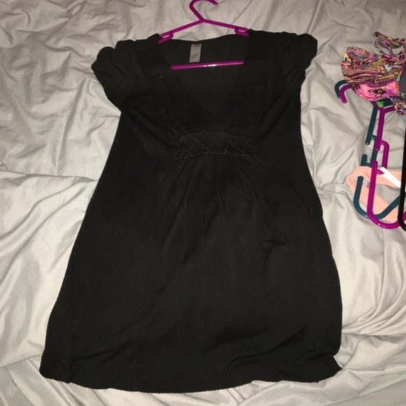 Black tunic shirt