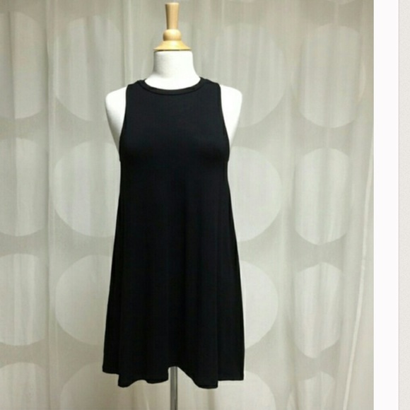 Black Tank Dress - Picture 3 of 3