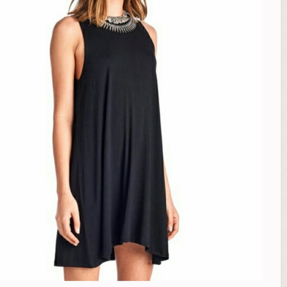 Black Tank Dress - Picture 3 of 3