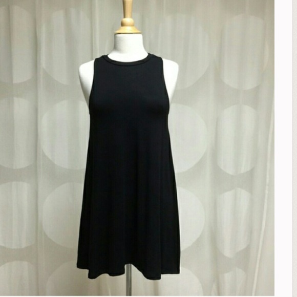 Black Tank Dress - Picture 3 of 3