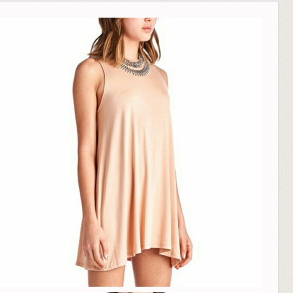 Blush Tank Dress. - Picture 2 of 3