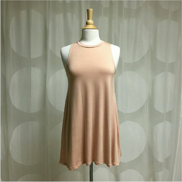 Blush Tank Dress. - Picture 3 of 3