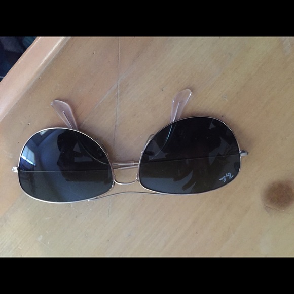 Ray-Ban Accessories - Gold Trim Ray Ban Aviators