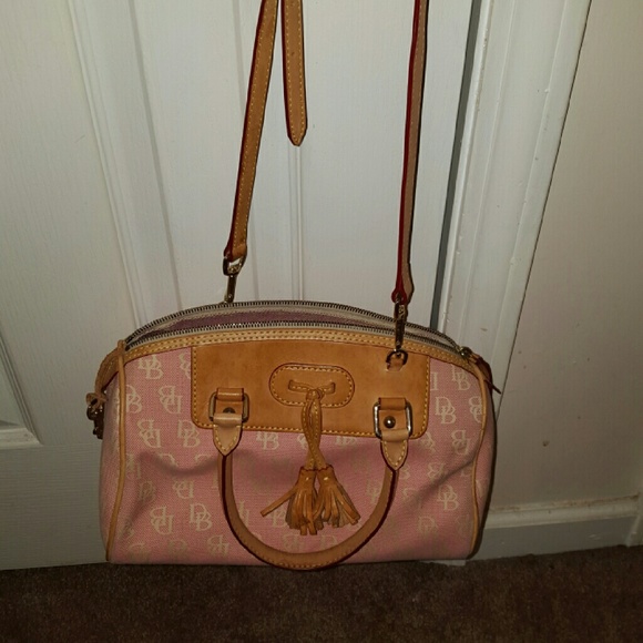 SOLD.  Dooney and bourke pink purse