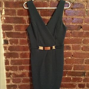 Emerald Floral Dress