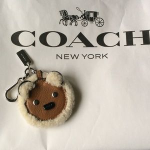 Coach Bear keyfob