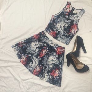 A&F Two Piece Floral Set