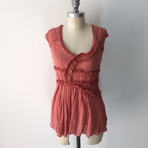 Anthropologie Tops - Anthropologie dainty pointelle knit blouse