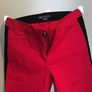 Armani ladies red pants