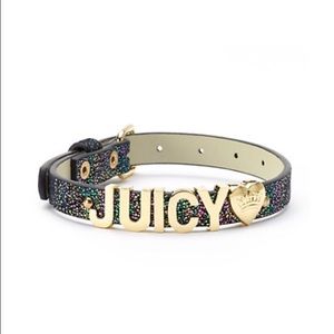 NIB - Juicy Couture glittery pet collar