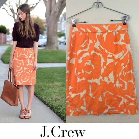 J. Crew Dresses & Skirts - J. crew linen skirt