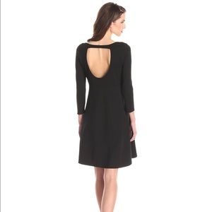 Eliam Cut Out Back Ponte Dress