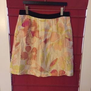 Loft Floral skirt