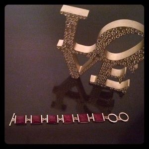 Beautiful marsala bracelet