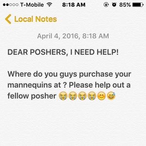 ‼️‼️I NEED HELP FELLOW POSHERS‼️‼️