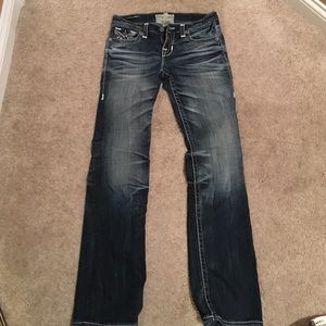 Big Star boot cut blue jeans