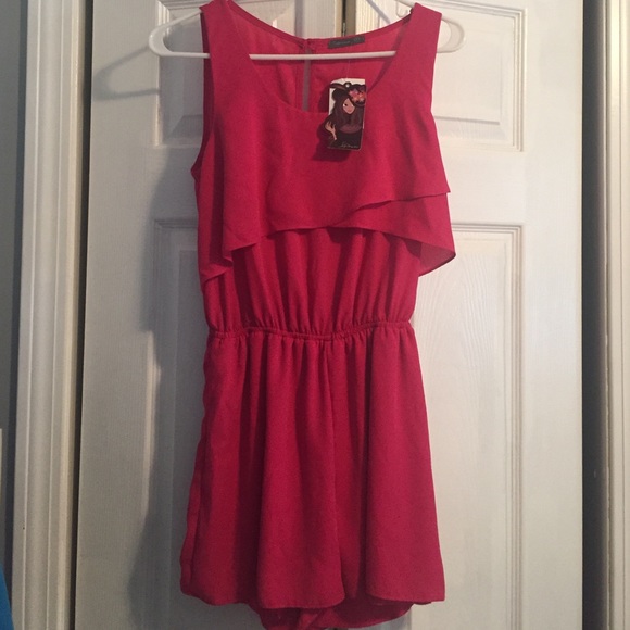 Pink romper