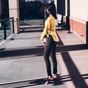 Zara khaki pants 34 xs