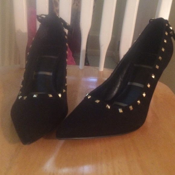 black heels