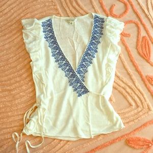 Banana Republic Sleeveless Wrap Sweater