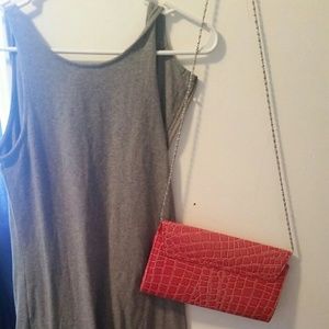 Body con dress with purse