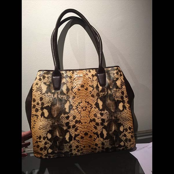 🆕 BODHI Snake Embossed Carry All Handbag