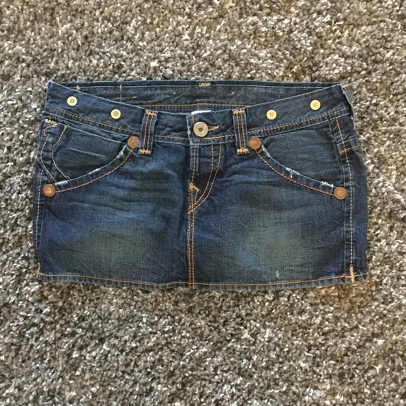 True Religion jean skirt size 31